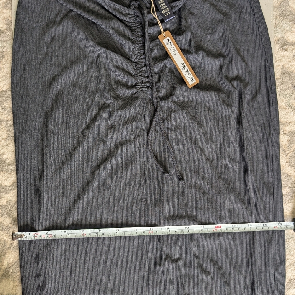 NWT SKIMS LONG SKIRT | GRAPHITE - Picture 5 of 6